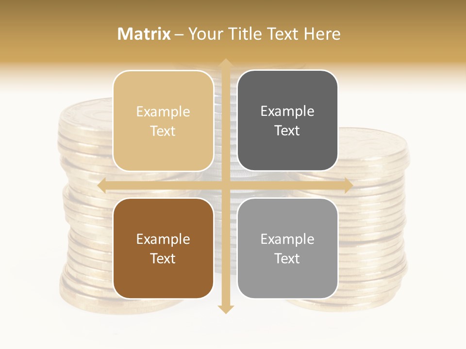 Cash Savings Rate PowerPoint Template