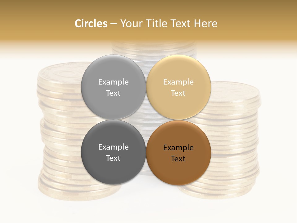 Cash Savings Rate PowerPoint Template