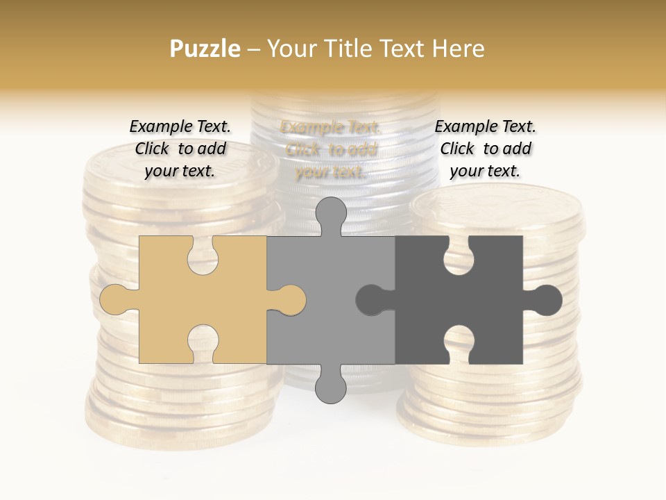 Cash Savings Rate PowerPoint Template