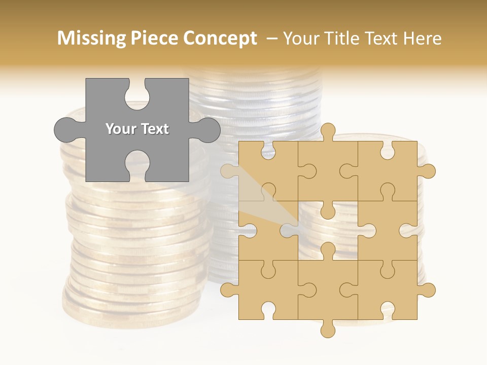 Cash Savings Rate PowerPoint Template