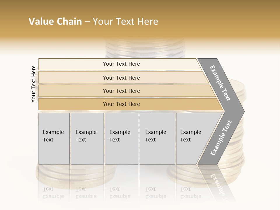 Cash Savings Rate PowerPoint Template