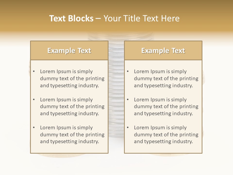 Cash Savings Rate PowerPoint Template