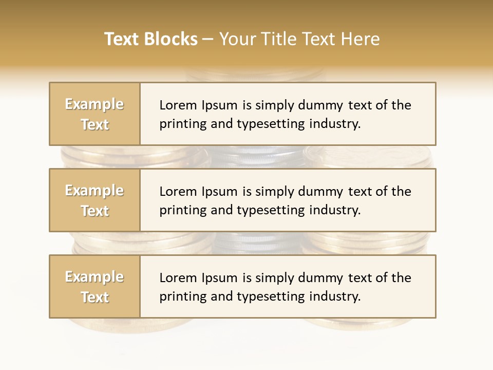Cash Savings Rate PowerPoint Template