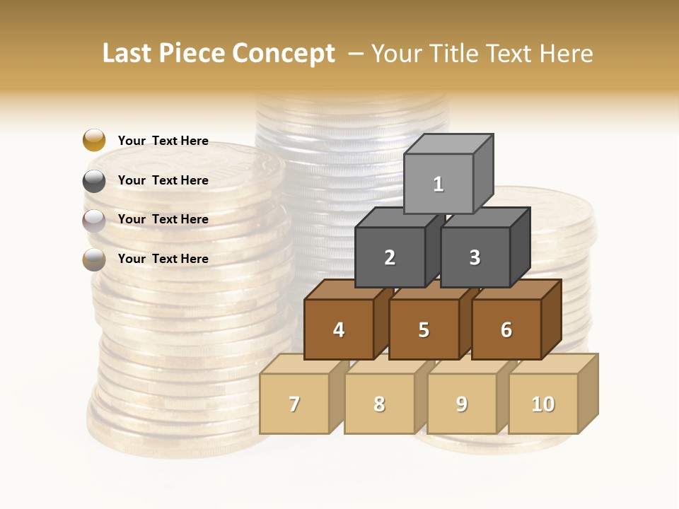 Cash Savings Rate PowerPoint Template