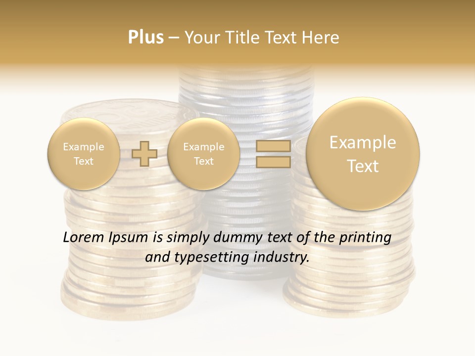 Cash Savings Rate PowerPoint Template