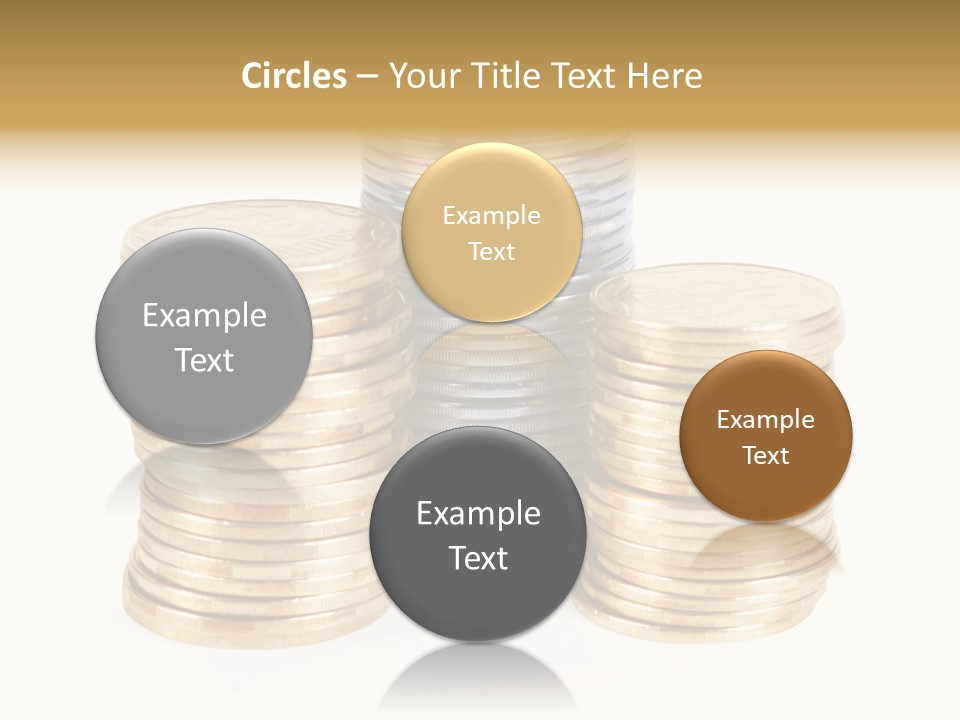 Cash Savings Rate PowerPoint Template