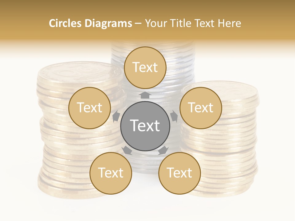 Cash Savings Rate PowerPoint Template