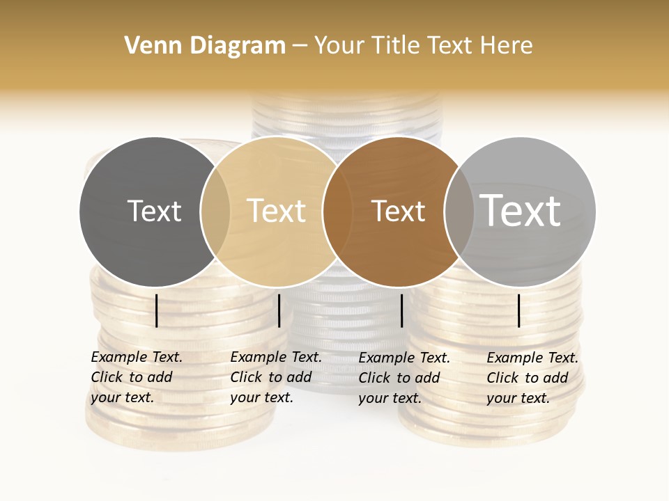 Cash Savings Rate PowerPoint Template