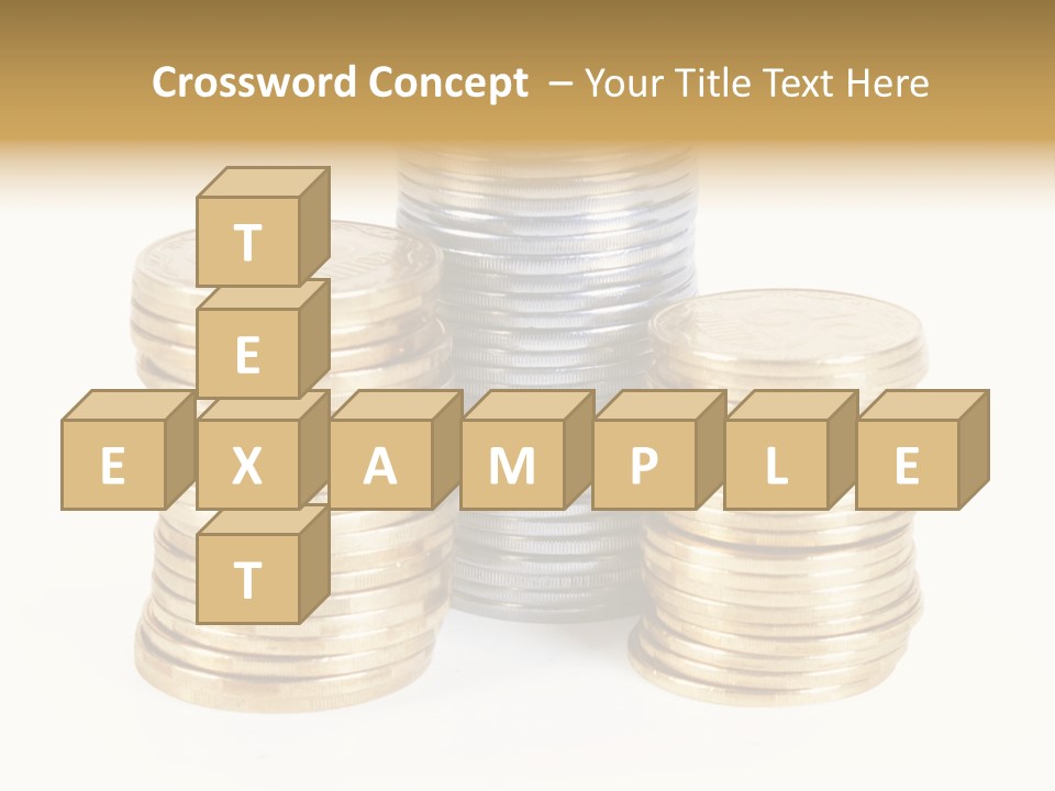 Cash Savings Rate PowerPoint Template