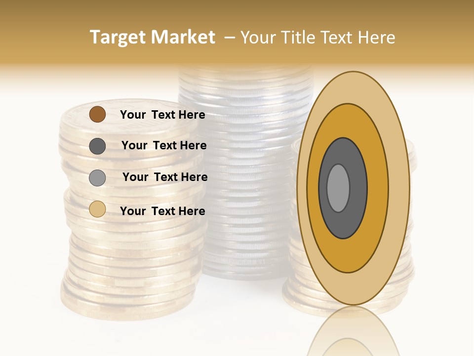 Cash Savings Rate PowerPoint Template