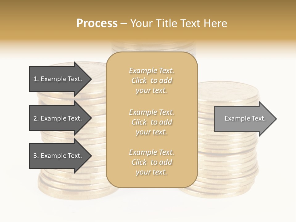Cash Savings Rate PowerPoint Template