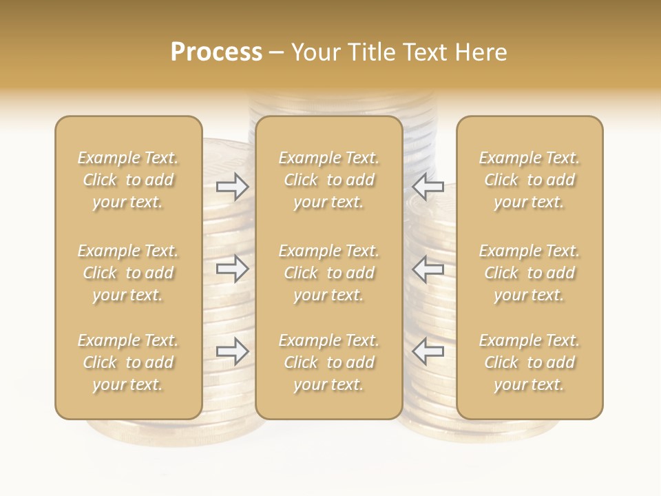 Cash Savings Rate PowerPoint Template