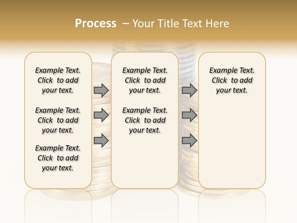Cash Savings Rate PowerPoint Template