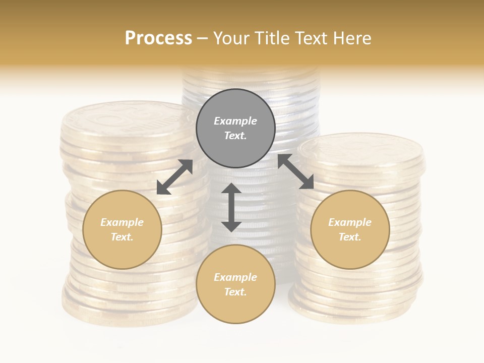 Cash Savings Rate PowerPoint Template
