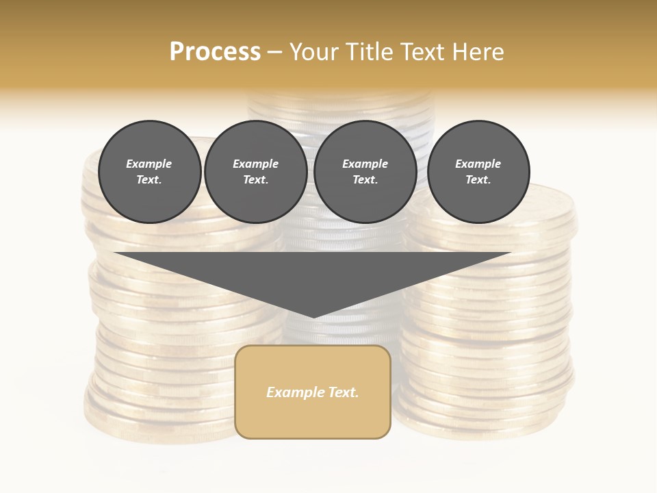 Cash Savings Rate PowerPoint Template