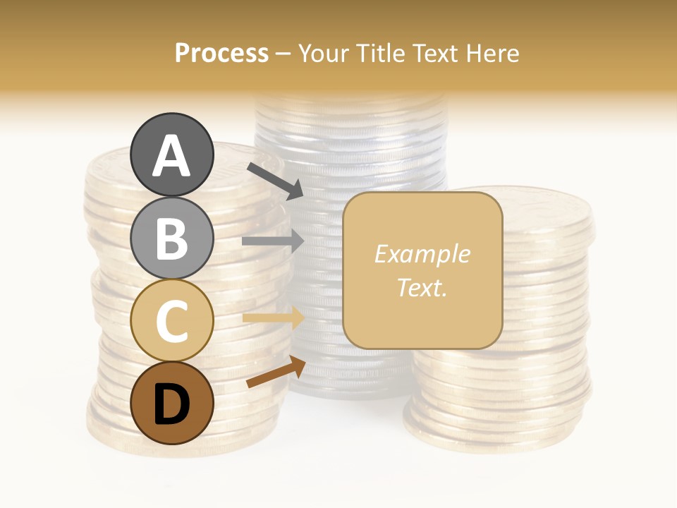 Cash Savings Rate PowerPoint Template