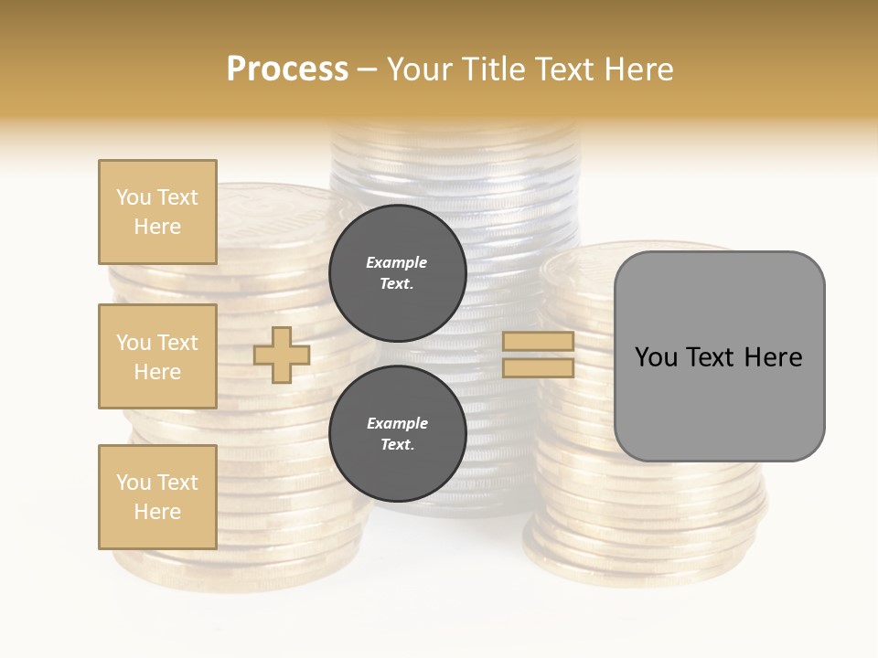 Cash Savings Rate PowerPoint Template