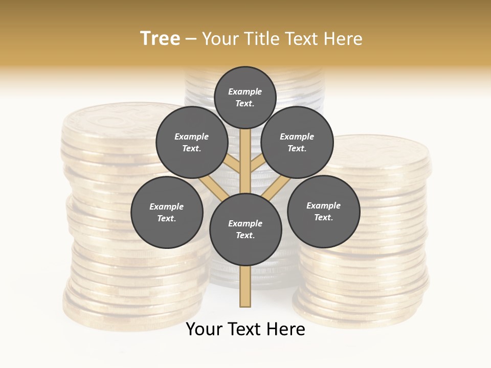 Cash Savings Rate PowerPoint Template
