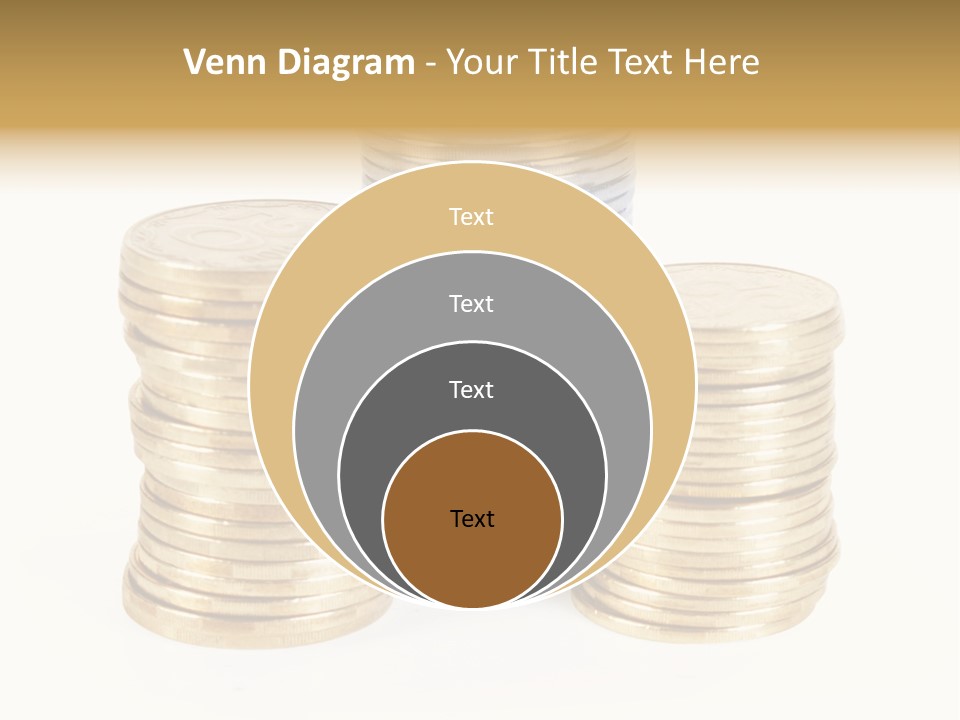 Cash Savings Rate PowerPoint Template