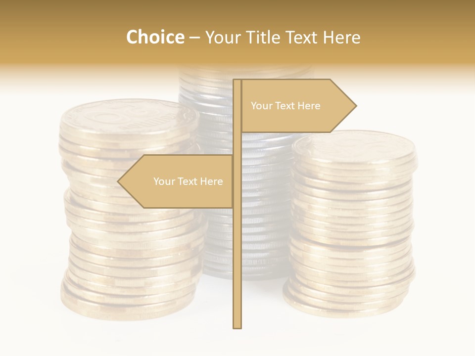 Cash Savings Rate PowerPoint Template