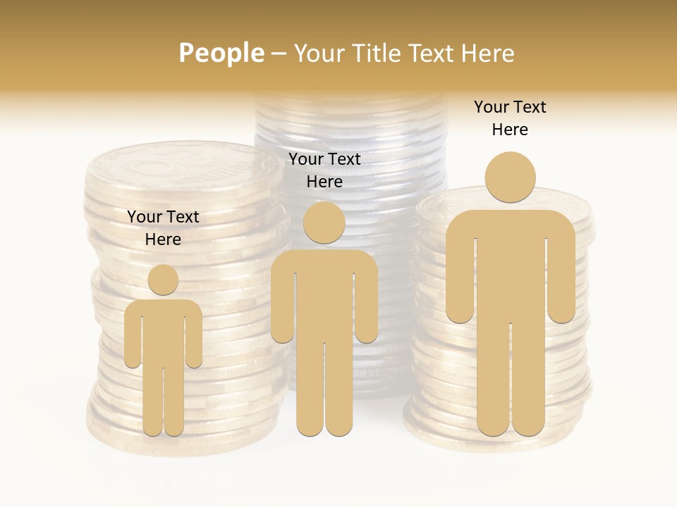 Cash Savings Rate PowerPoint Template