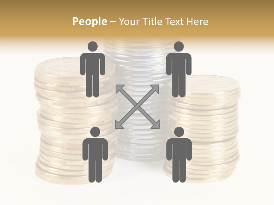 Cash Savings Rate PowerPoint Template