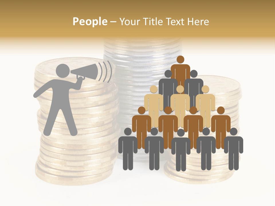 Cash Savings Rate PowerPoint Template