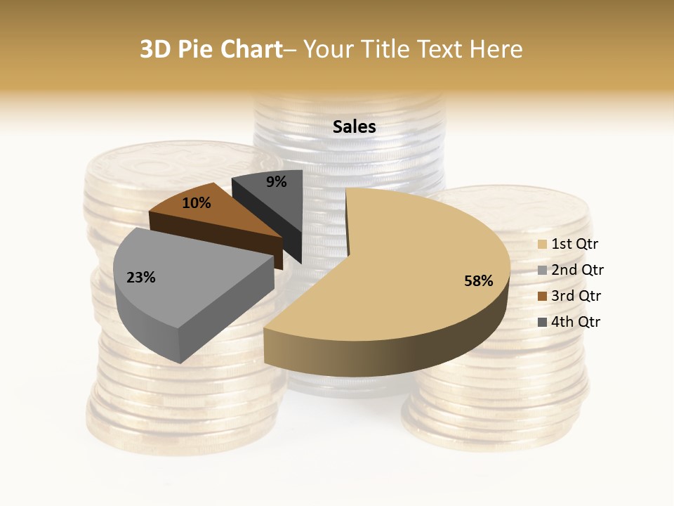 Cash Savings Rate PowerPoint Template