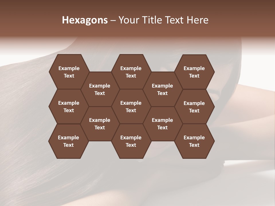 Styling Woman Straight PowerPoint Template