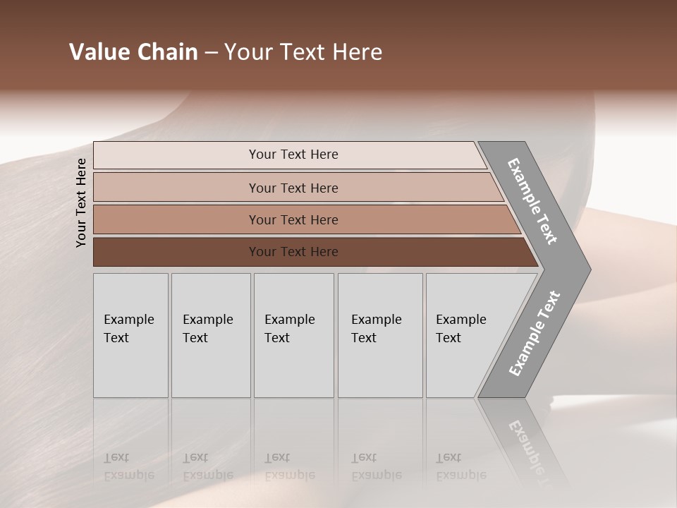 Styling Woman Straight PowerPoint Template