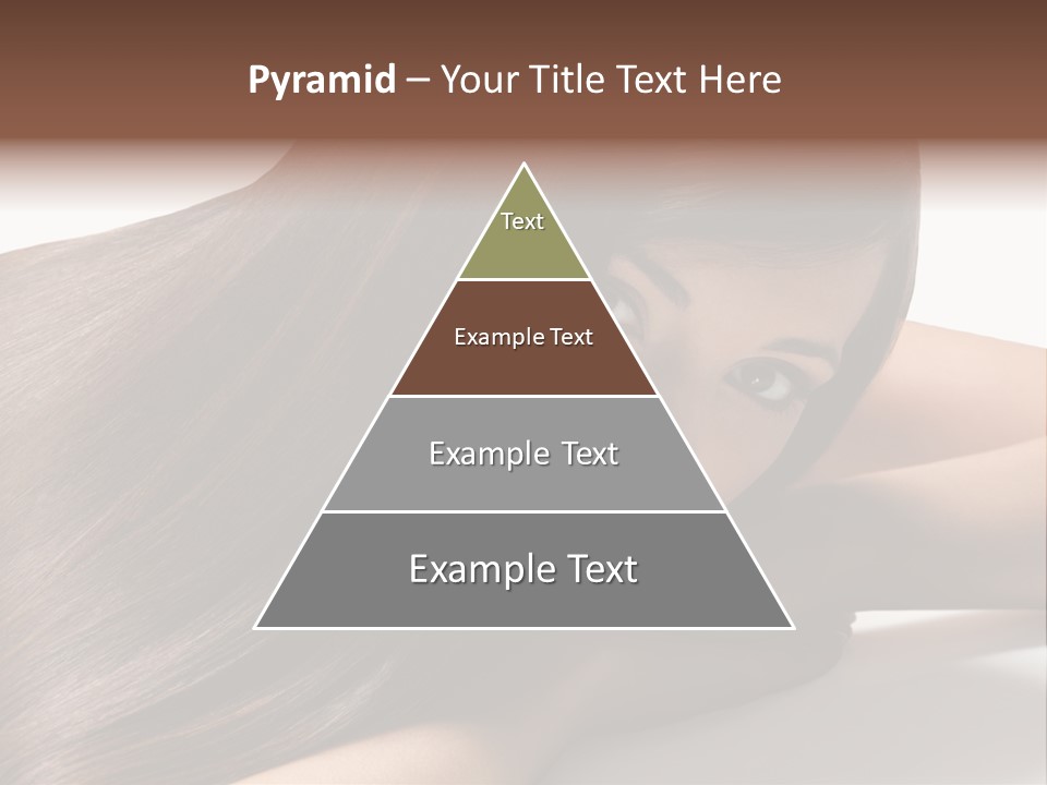 Styling Woman Straight PowerPoint Template