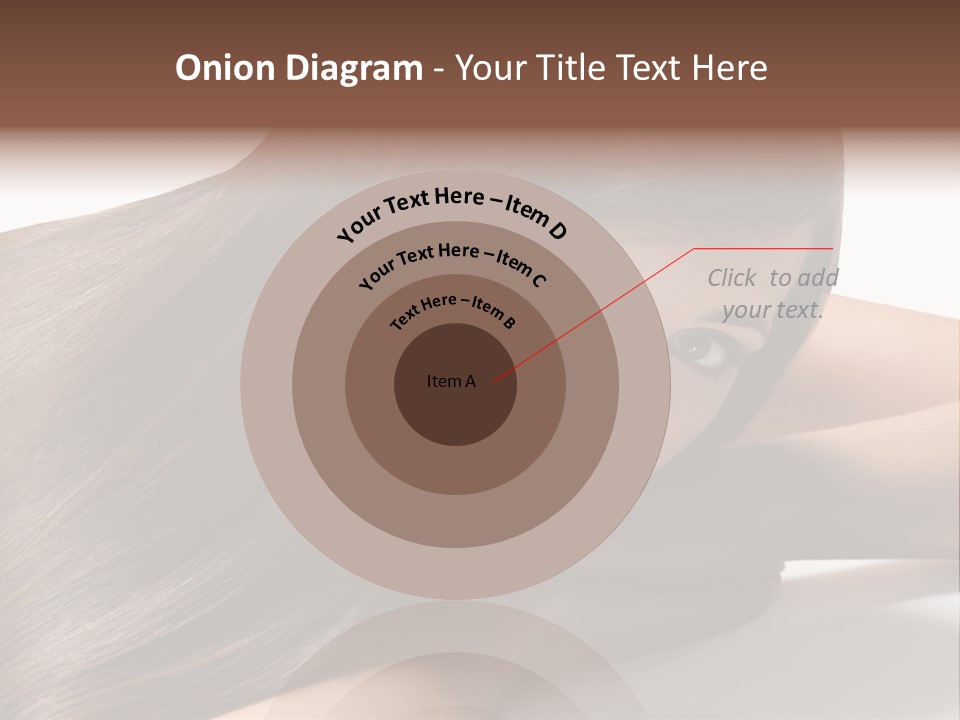 Styling Woman Straight PowerPoint Template