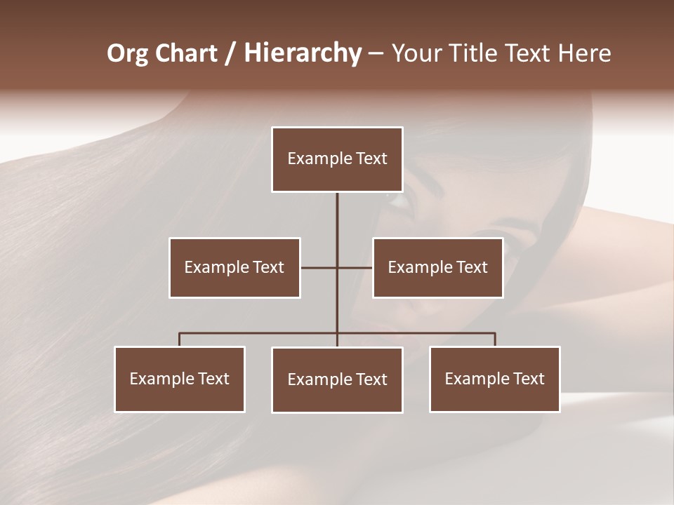 Styling Woman Straight PowerPoint Template