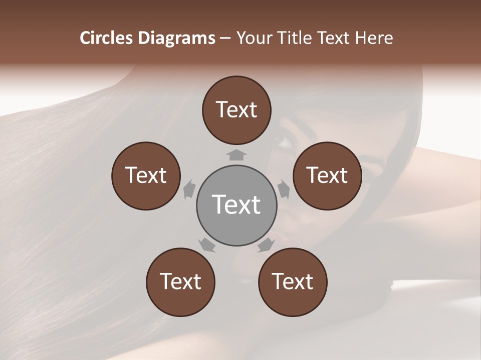 Styling Woman Straight PowerPoint Template