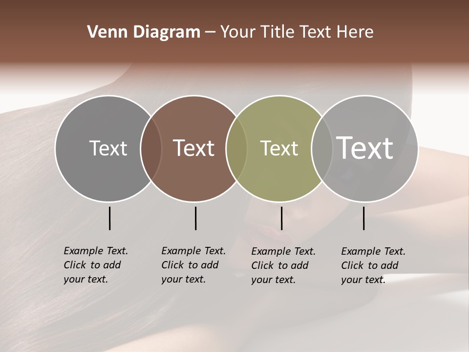 Styling Woman Straight PowerPoint Template