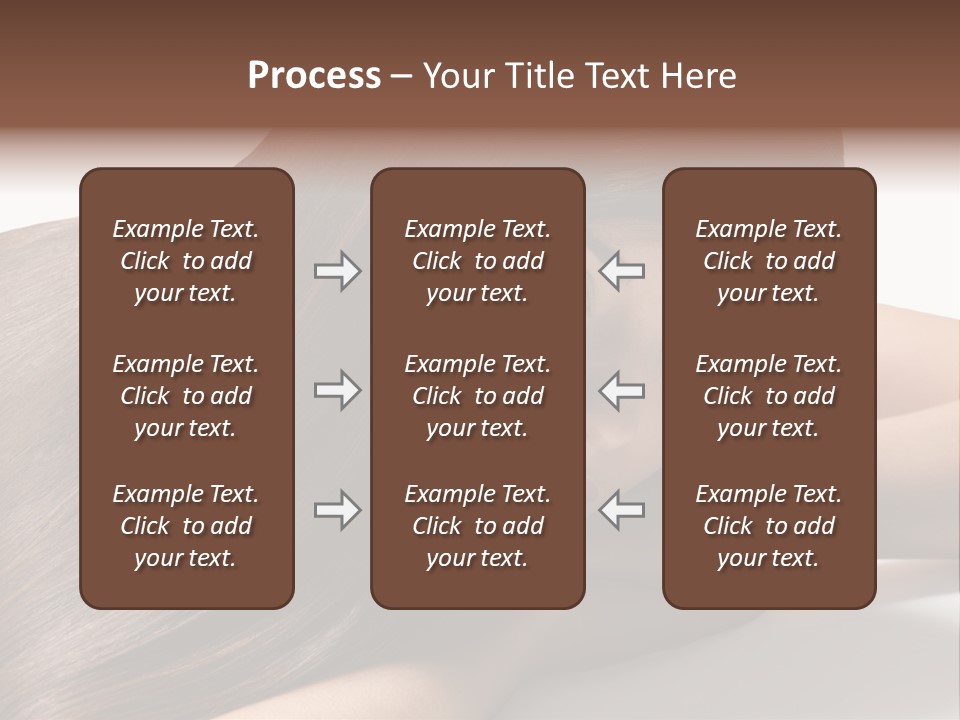 Styling Woman Straight PowerPoint Template