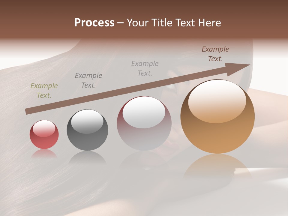 Styling Woman Straight PowerPoint Template