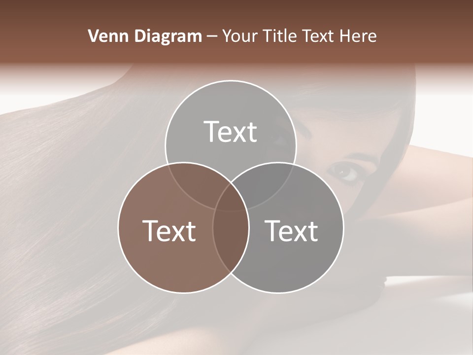 Styling Woman Straight PowerPoint Template