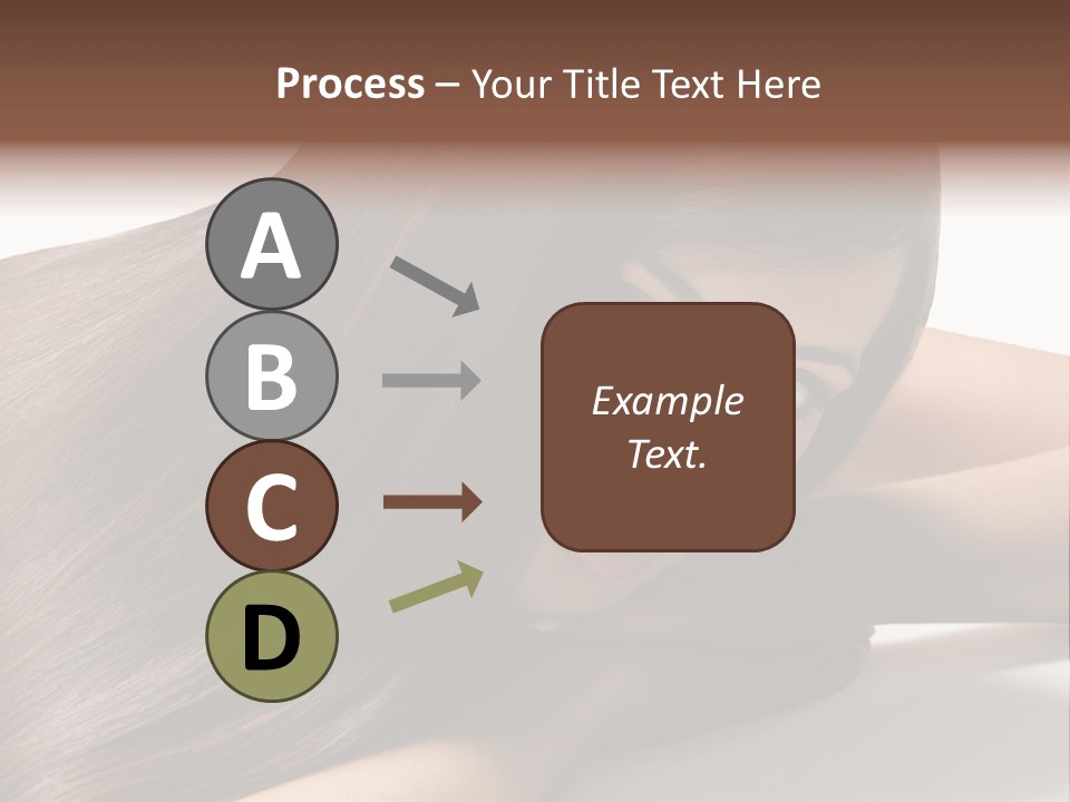 Styling Woman Straight PowerPoint Template