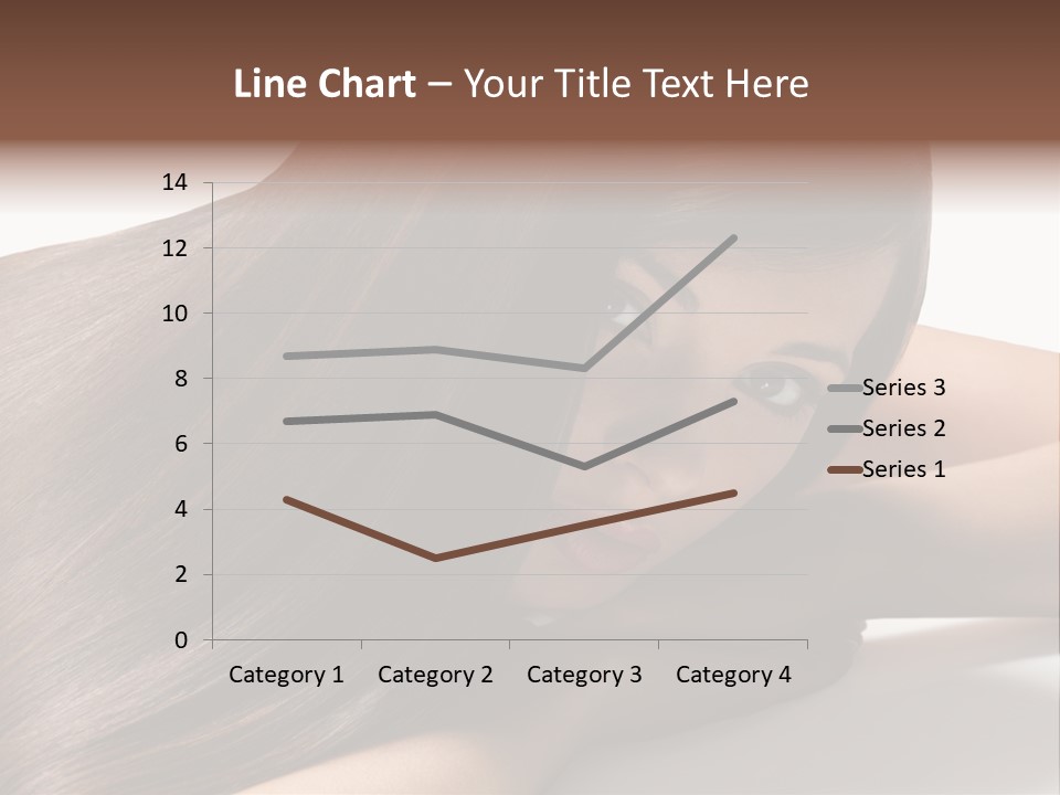 Styling Woman Straight PowerPoint Template