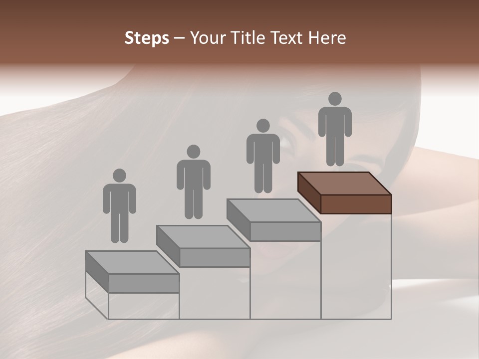 Styling Woman Straight PowerPoint Template