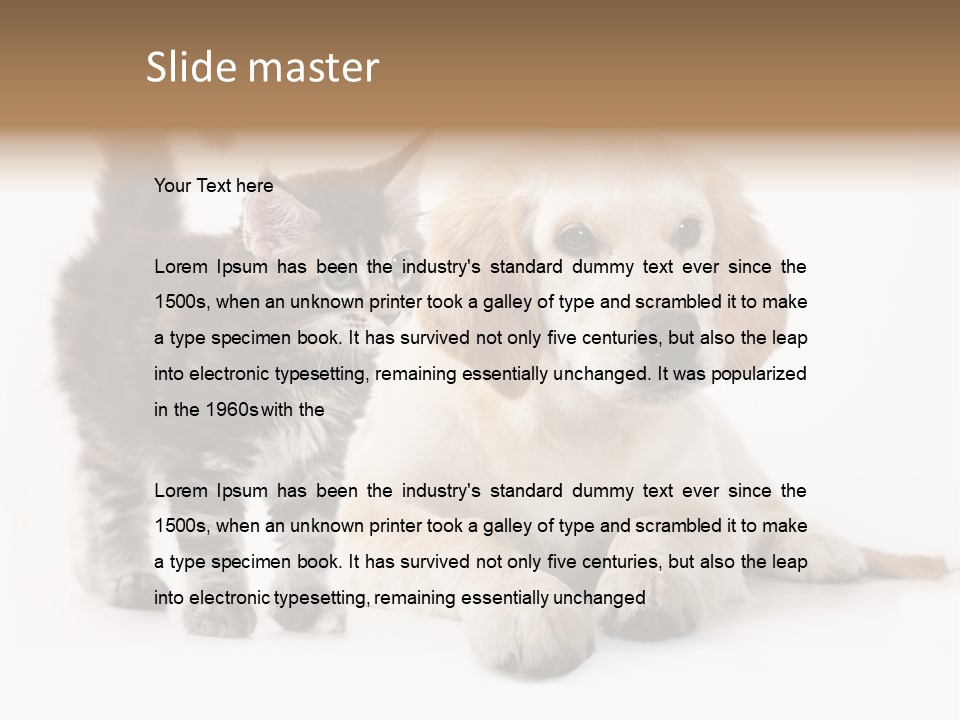 Market Glass Summer PowerPoint Template