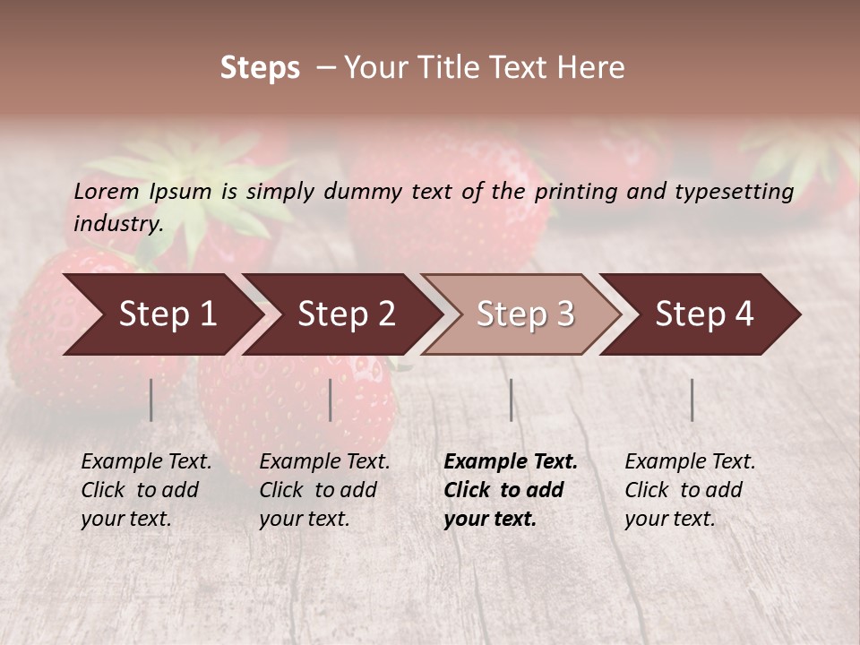 Market Glass Summer PowerPoint Template