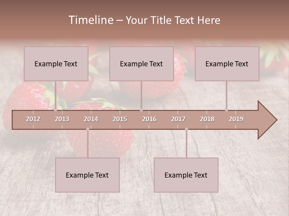 Market Glass Summer PowerPoint Template