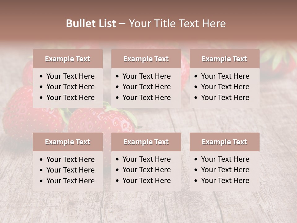 Market Glass Summer PowerPoint Template