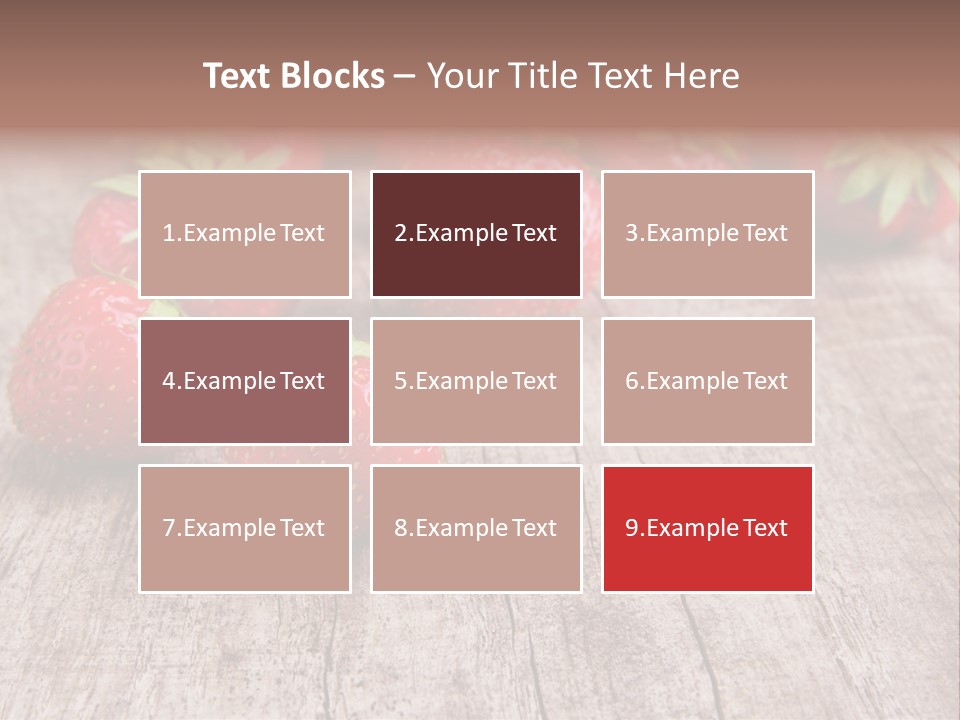 Market Glass Summer PowerPoint Template
