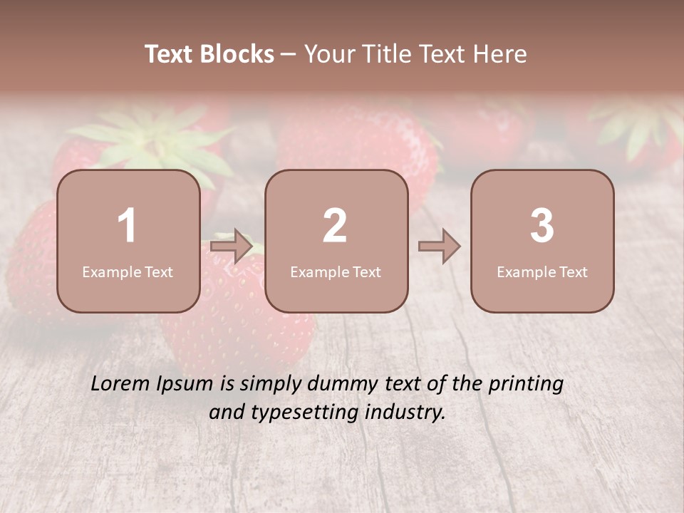 Market Glass Summer PowerPoint Template