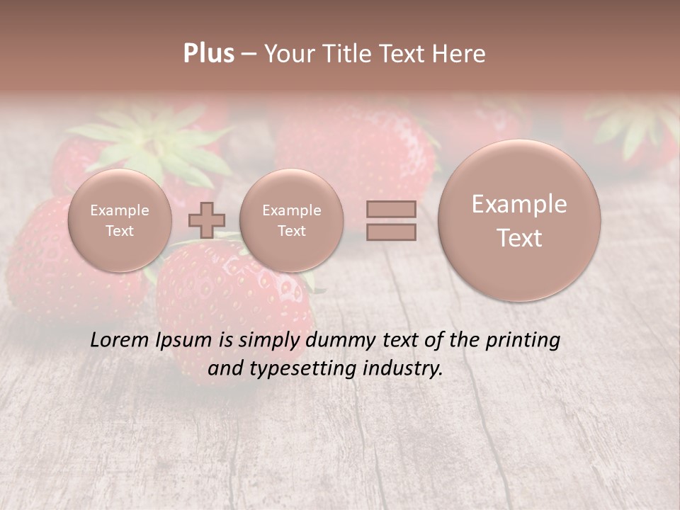 Market Glass Summer PowerPoint Template