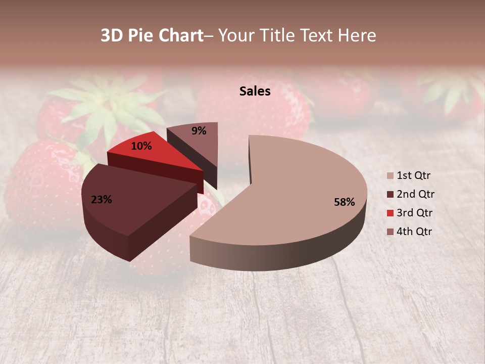 Market Glass Summer PowerPoint Template
