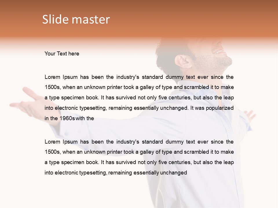 Winner Celebrating Happiness PowerPoint Template